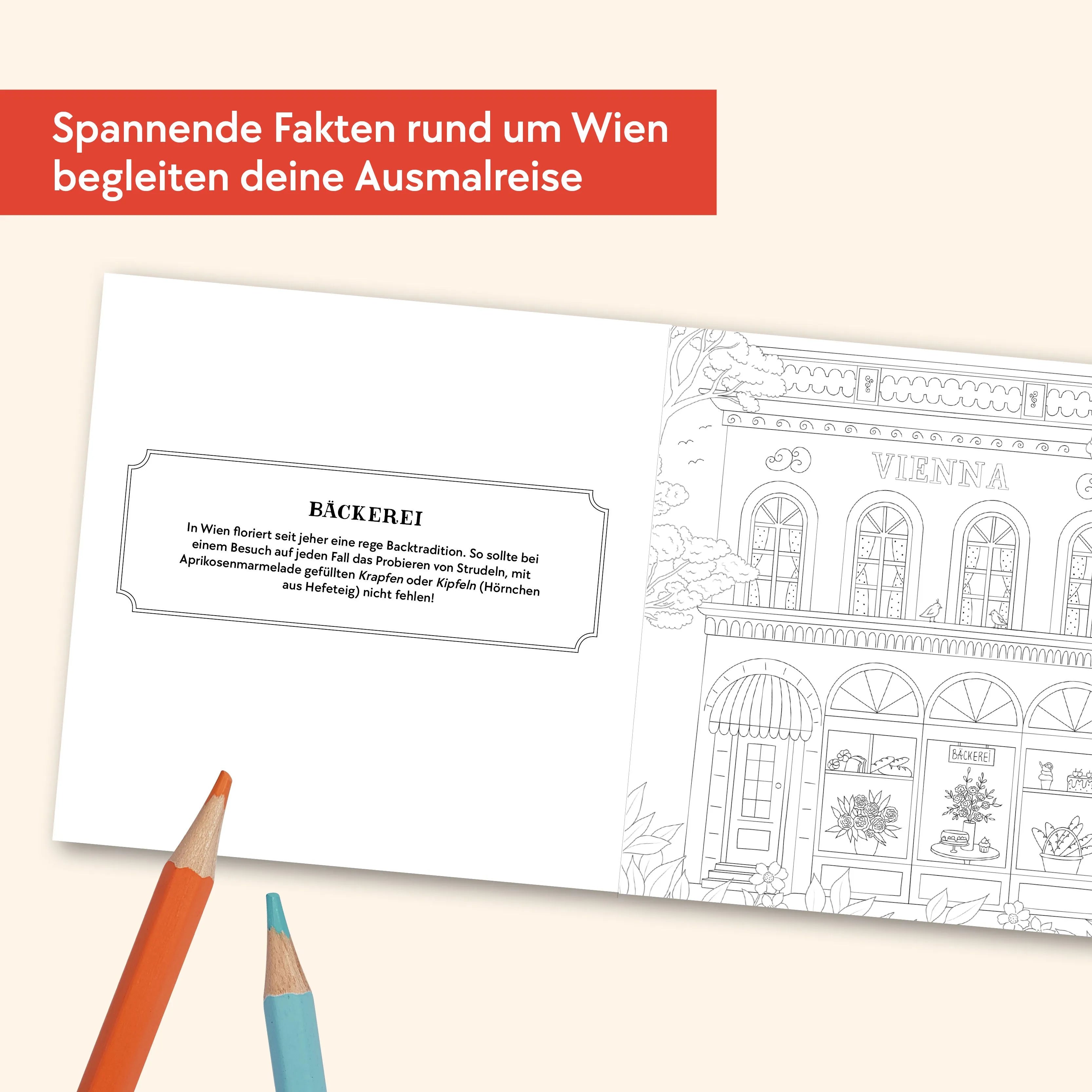 Detailansicht: Colorful World Weltreise - Kleine Auszeit in Wien (Taschenbuch)