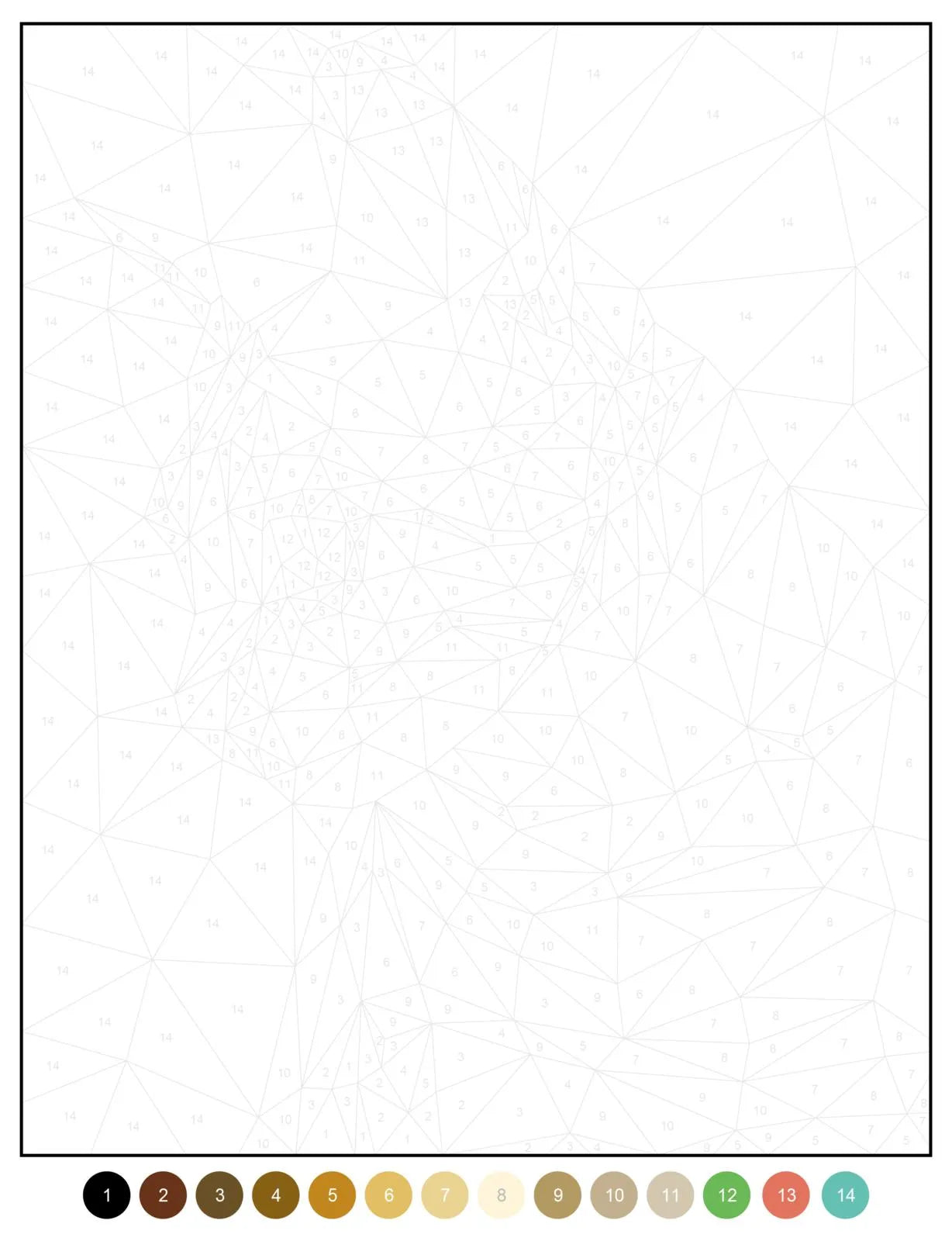 Innenansicht von 'Colourmetrics – Das Malbuch voller geometrischer Formen' - Taschenbuch