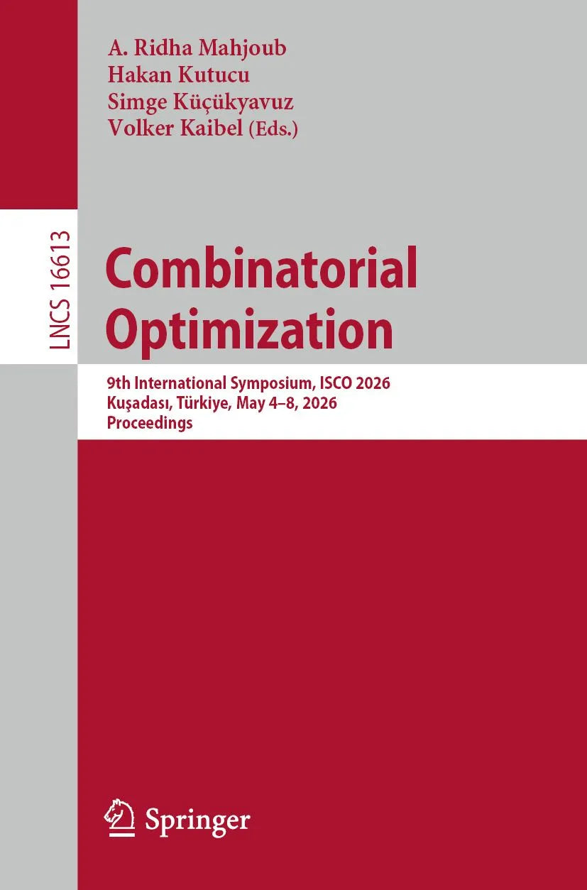 Cover: Combinatorial Optimization (E-Book) von A. Ridha Mahjoub