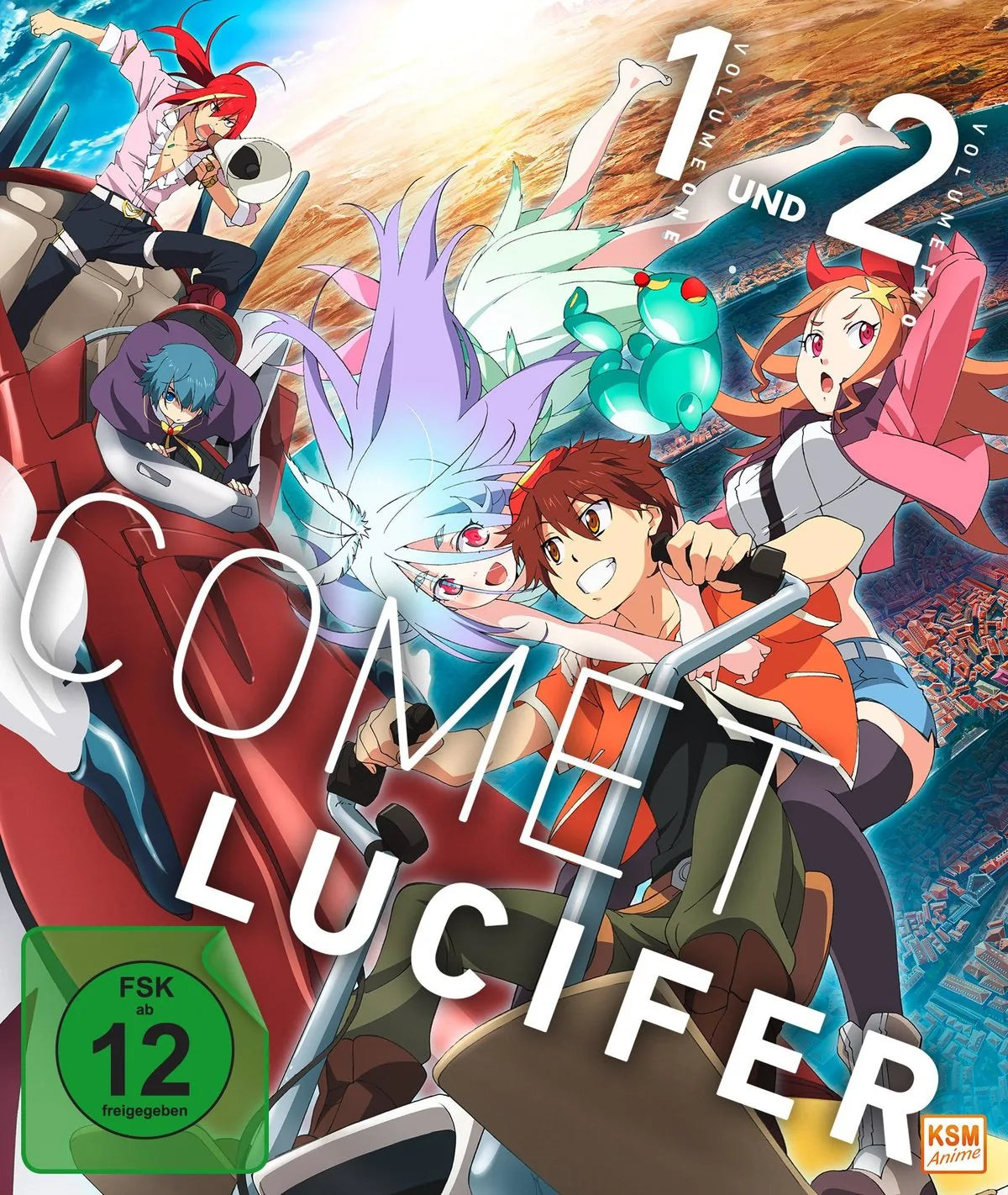 Comet Lucifer - Complete Edition: Episode 01-12 - Blu-ray Disc