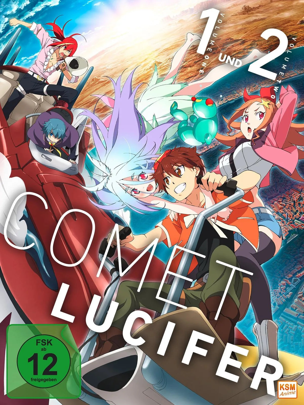 Comet Lucifer - Complete Edition: Episode 01-12 - DVD