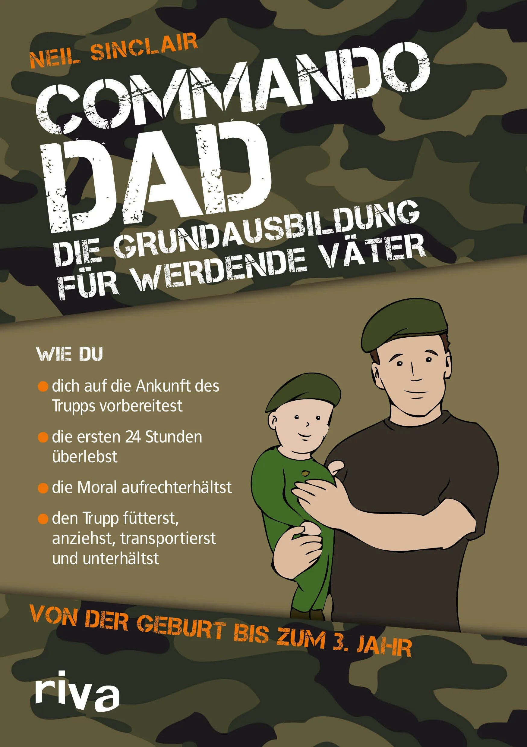 Buchcover von 'Commando Dad' - Taschenbuch von Neil Sinclair