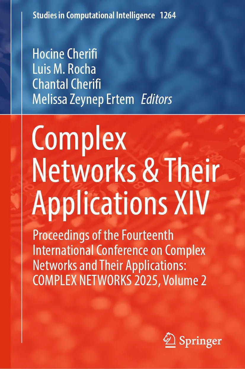 Cover: Complex Networks & Their Applications XIV (E-Book) von Hocine Cherifi