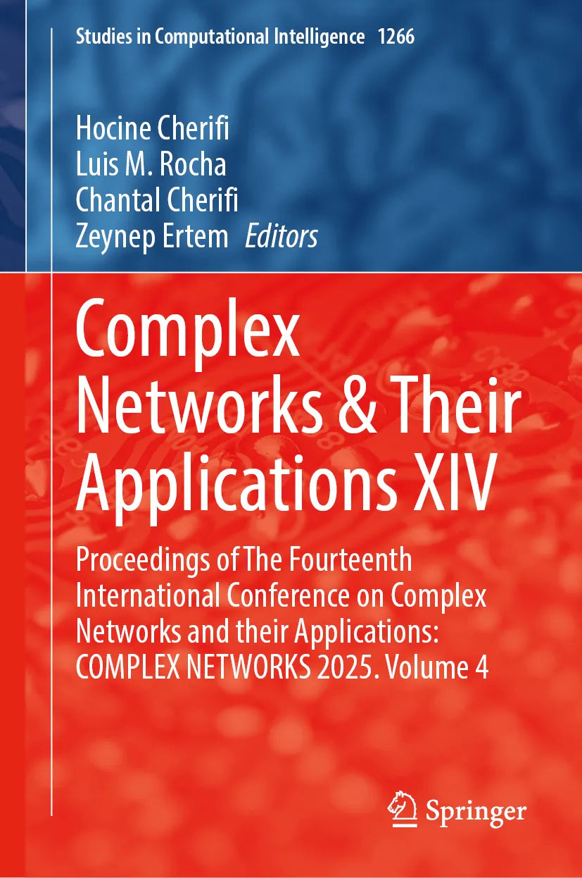 Cover: Complex Networks & Their Applications XIV (E-Book) von Hocine Cherifi