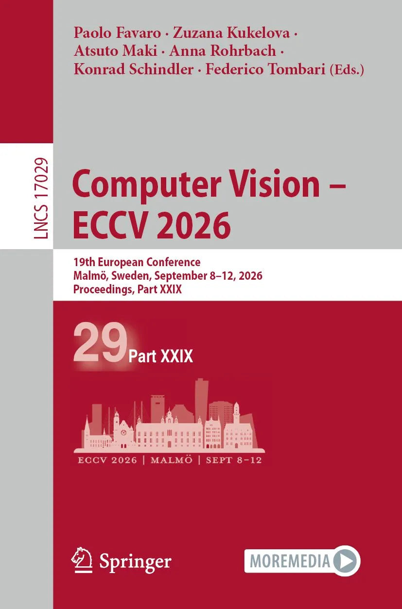 Cover: Computer Vision - ECCV 2026 (E-Book) von Paolo Favaro
