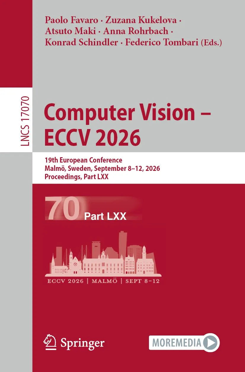 Cover: Computer Vision - ECCV 2026 (E-Book) von Paolo Favaro