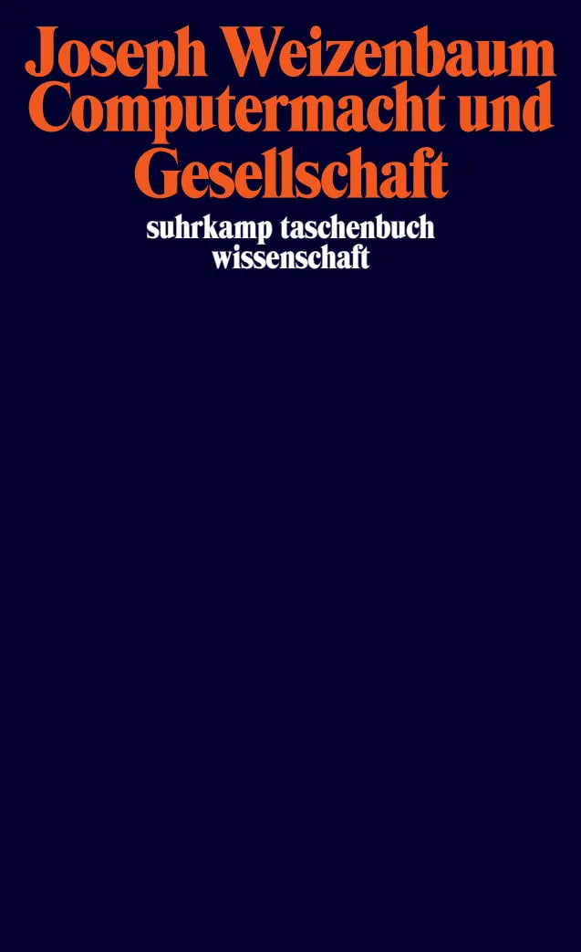 Buchcover von 'Computermacht und Gesellschaft' - Taschenbuch von Joseph Weizenbaum