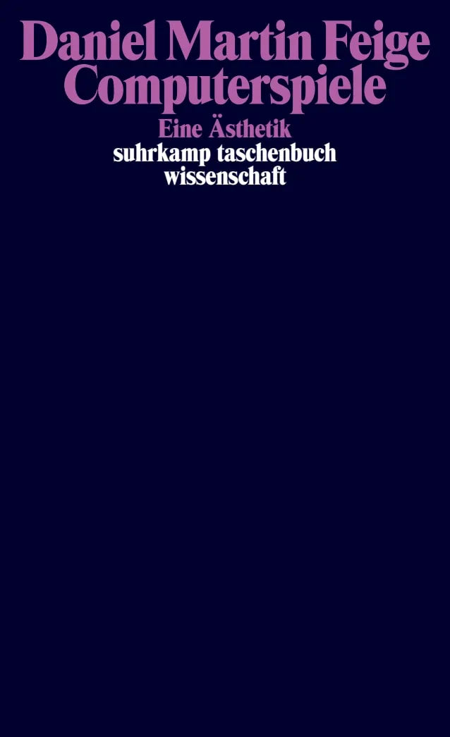 Buchcover von 'Computerspiele' - Taschenbuch von Daniel Martin Feige