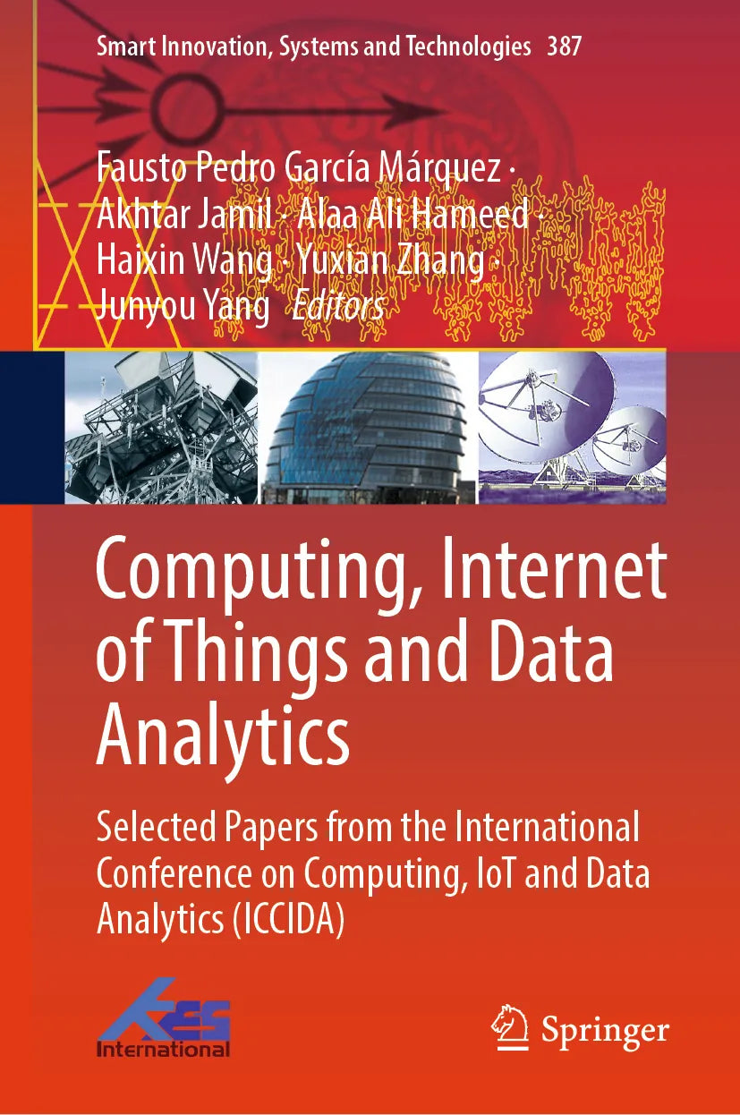 Cover: Computing, Internet of Things and Data Analytics (E-Book)