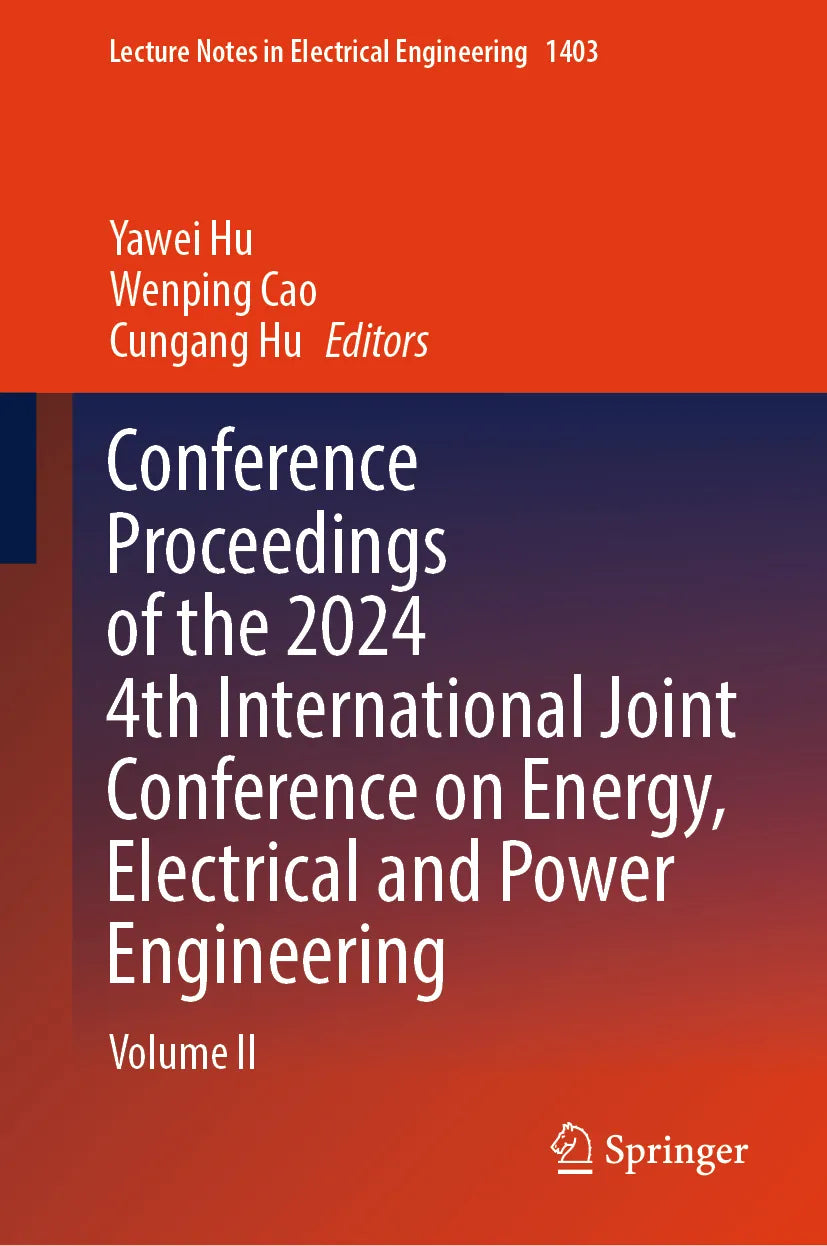 Cover: Conference Proceedings of the 2024 4th International Joint Conference on Energy, Electrical and Power Engineering (E-Book)