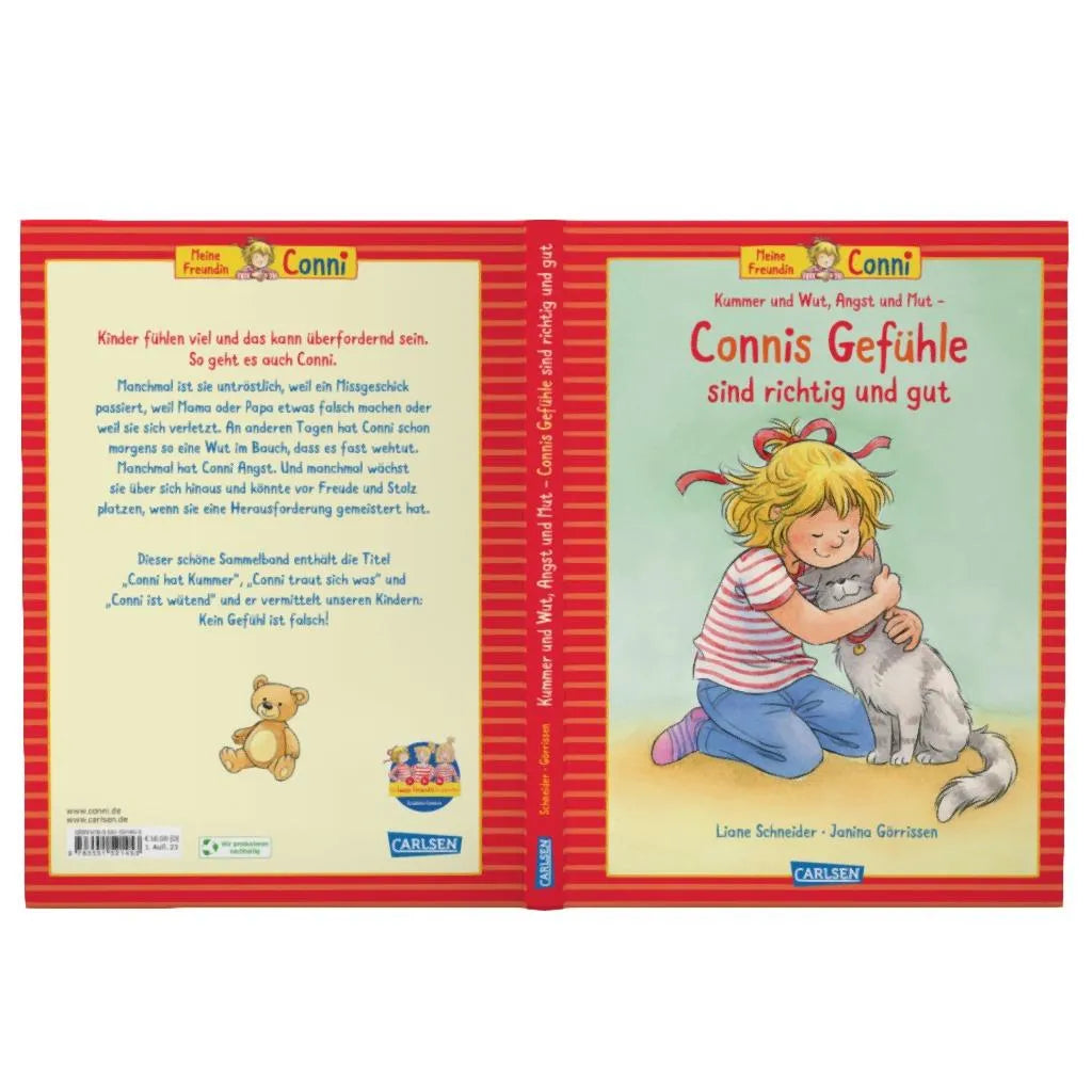 Liane Schneider - Conni-Bilderbuch-Sammelband: Meine Freundin Conni: Kummer und Wut, Angst und Mut – Connis Gefühle sind richtig und gut