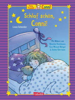 Buchcover von 'Conni-Bilderbuch-Sammelband: Meine Freundin Conni: Schlaf schön, Conni!' - Gebundene Ausgabe von Liane Schneider