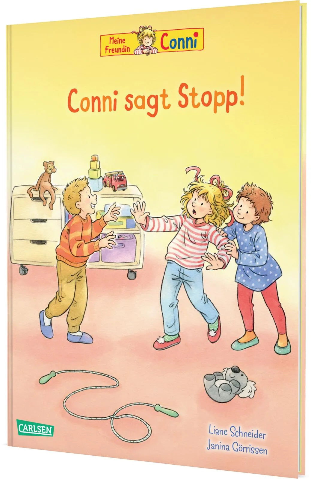 Buchcover von 'Conni-Bilderbücher: Conni sagt Stopp!' - Gebundene Ausgabe von Liane Schneider