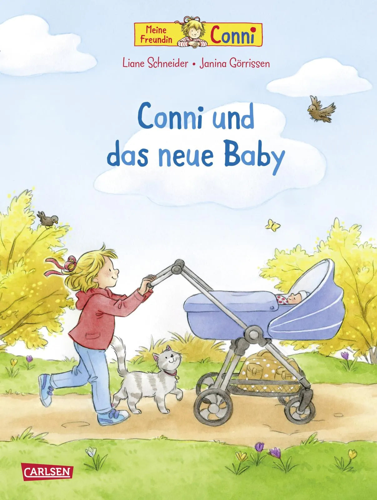 Buchcover von 'Conni-Bilderbücher: Conni und das neue Baby' - Gebundene Ausgabe von Liane Schneider