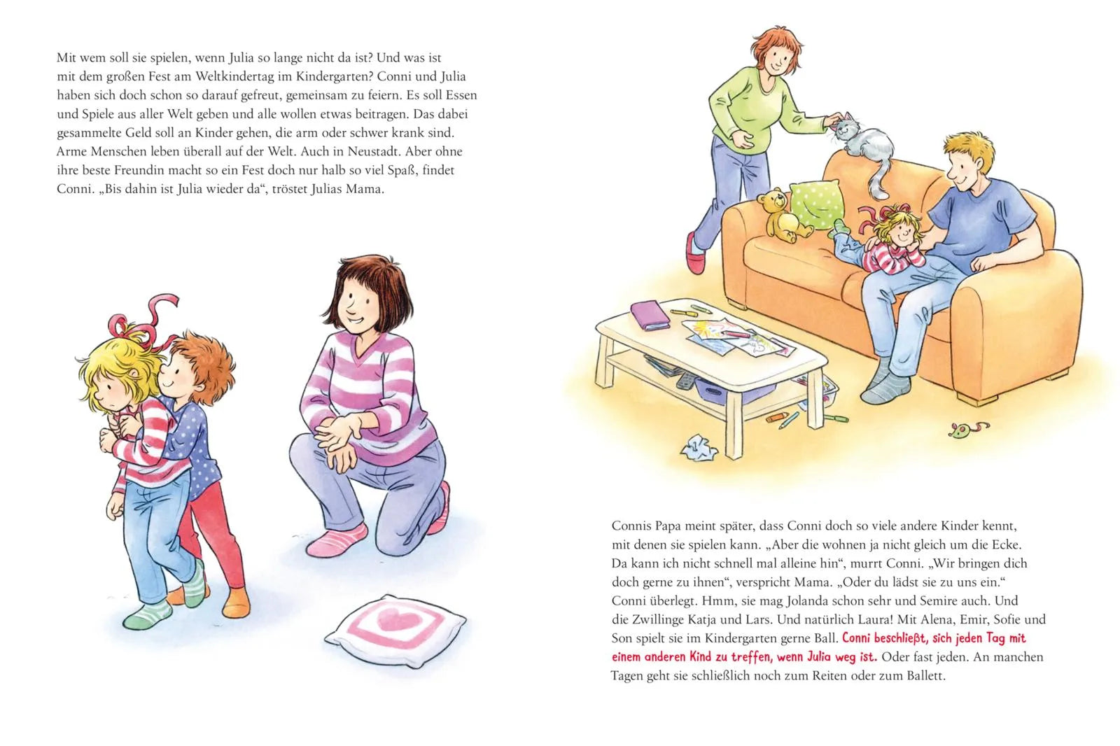 Produktansicht: Conni-Bilderbücher: Conni und der Weltkindertag (Gebundene Ausgabe)
