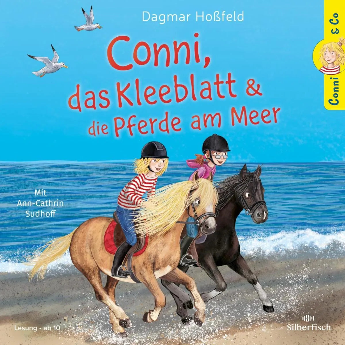 Cover: Conni & Co 11: Conni, das Kleeblatt und die Pferde am Meer (Hörbuch Download) von Dagmar Hoßfeld