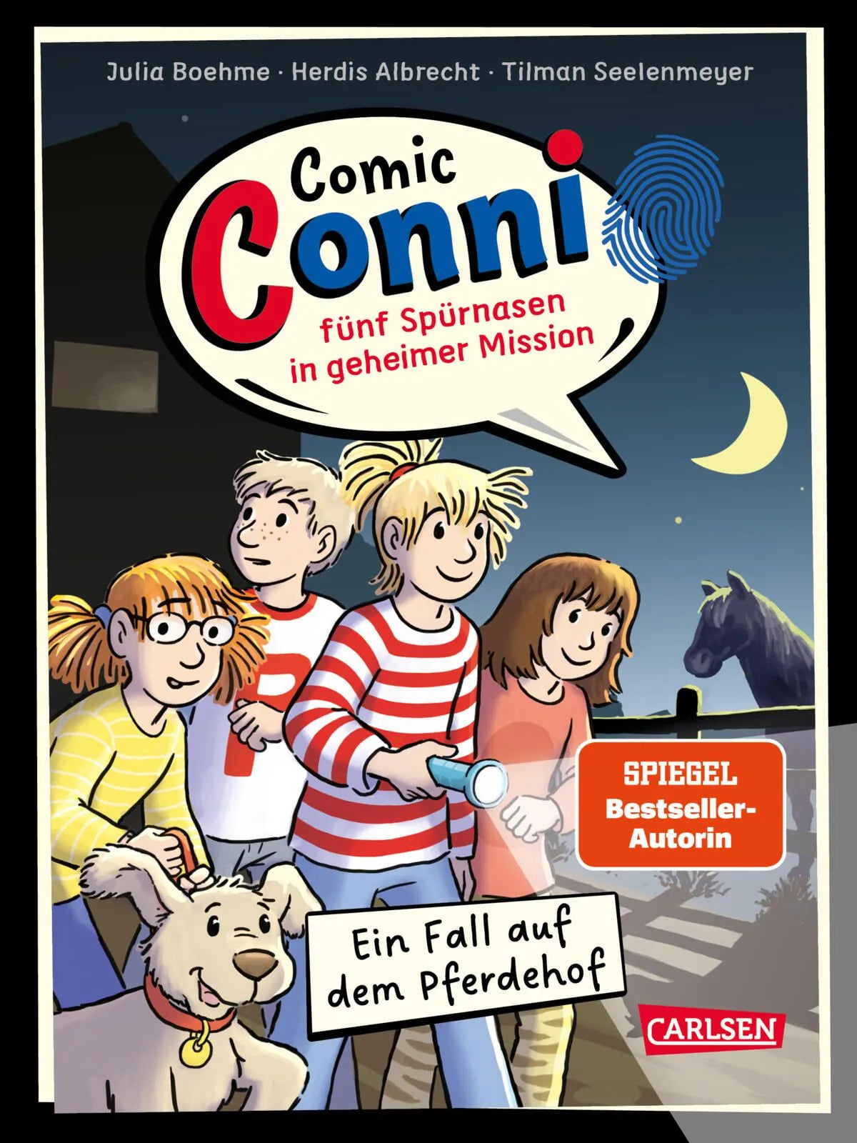 Cover: Conni Comic: Ein Fall auf dem Pferdehof (Hardcover) von Julia Boehme