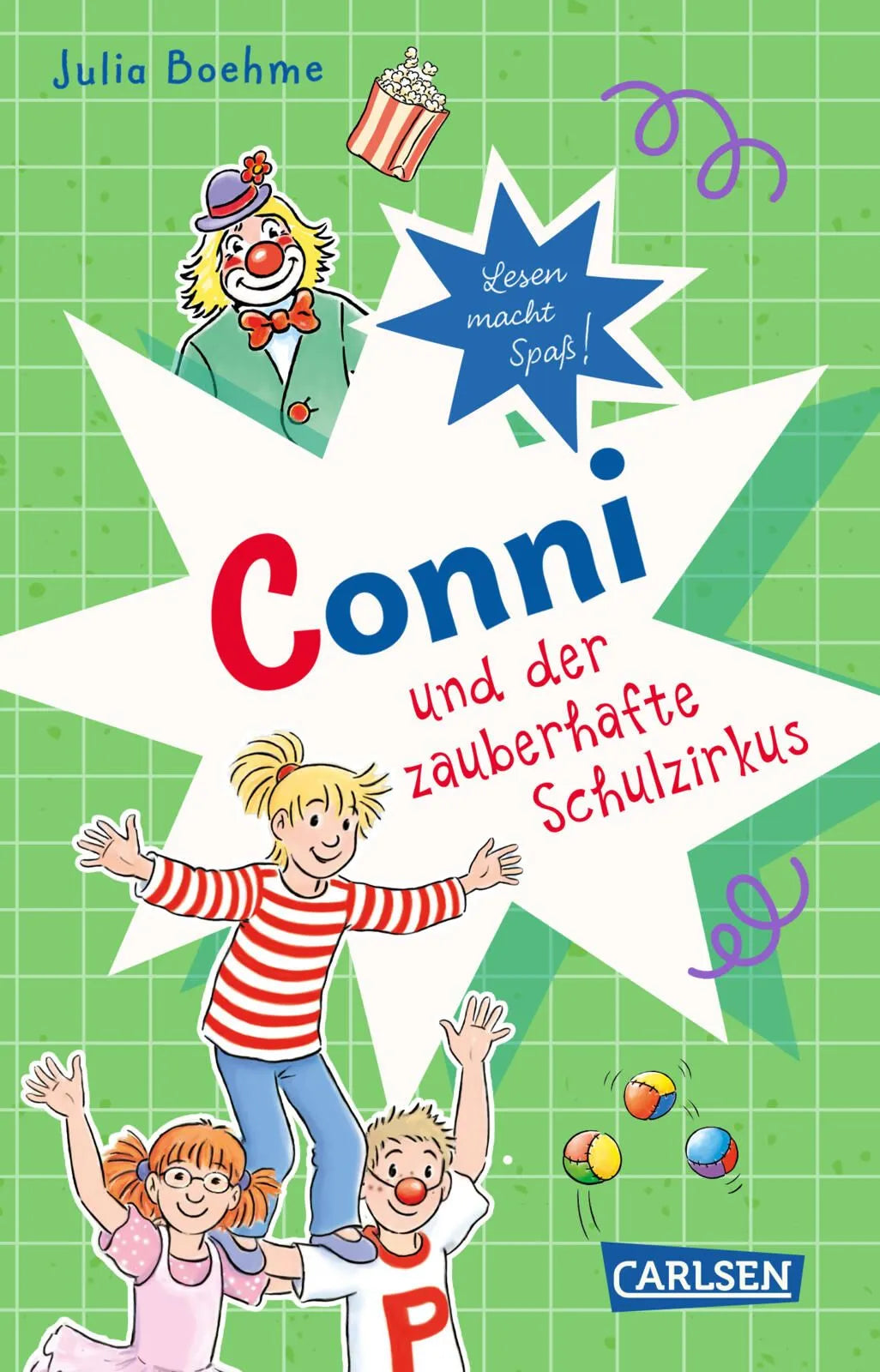 Cover: Conni Erzählbände 37: Conni und der zauberhafte Schulzirkus (Taschenbuch) von Julia Boehme