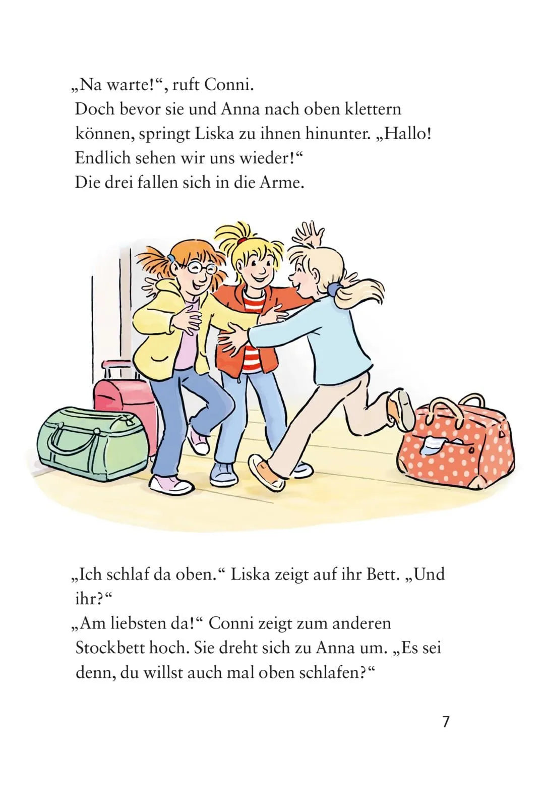 Detailansicht: Conni Erzählbände 42: Conni und die wilden Pferde (Hardcover)
