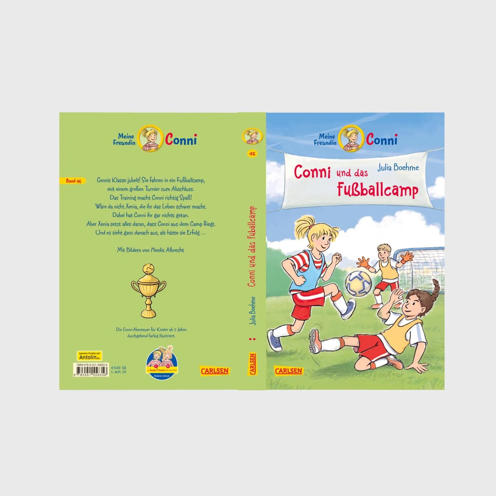 Abbildung von 'Conni Erzählbände 45: Conni und das Fußballcamp'