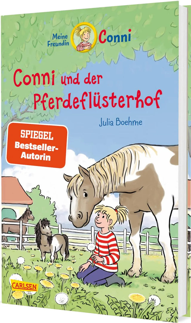 Buchcover von 'Conni Erzählbände 47: Conni und der Pferdeflüsterhof' - Gebundene Ausgabe von Julia Boehme