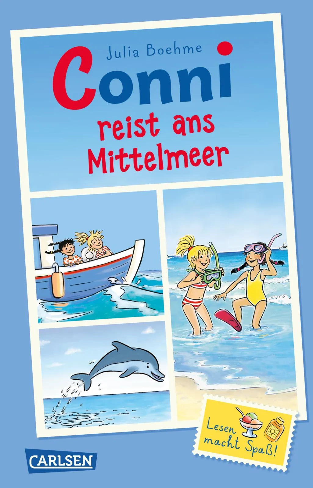 Buchcover von 'Conni Erzählbände: Conni reist ans Mittelmeer' - Taschenbuch von Julia Boehme