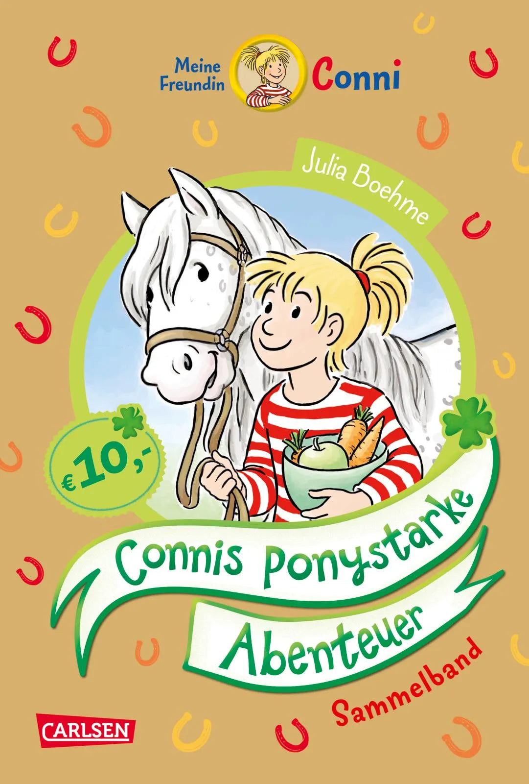 Buchcover von 'Conni Erzählbände: Connis ponystarke Abenteuer' - Gebundene Ausgabe von Julia Boehme