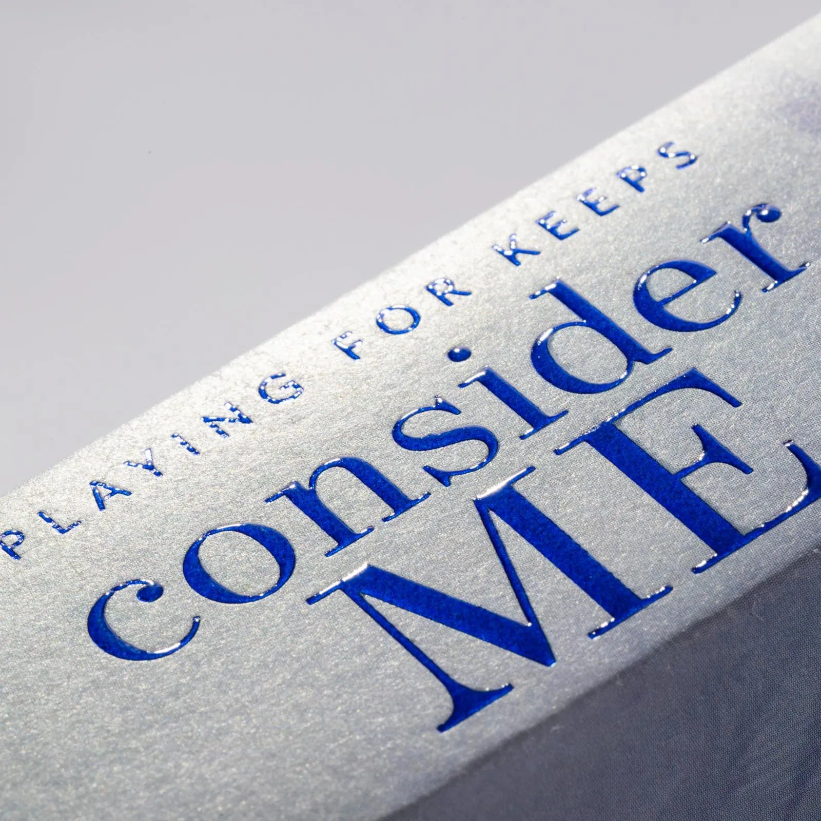 Abbildung von 'Consider Me'