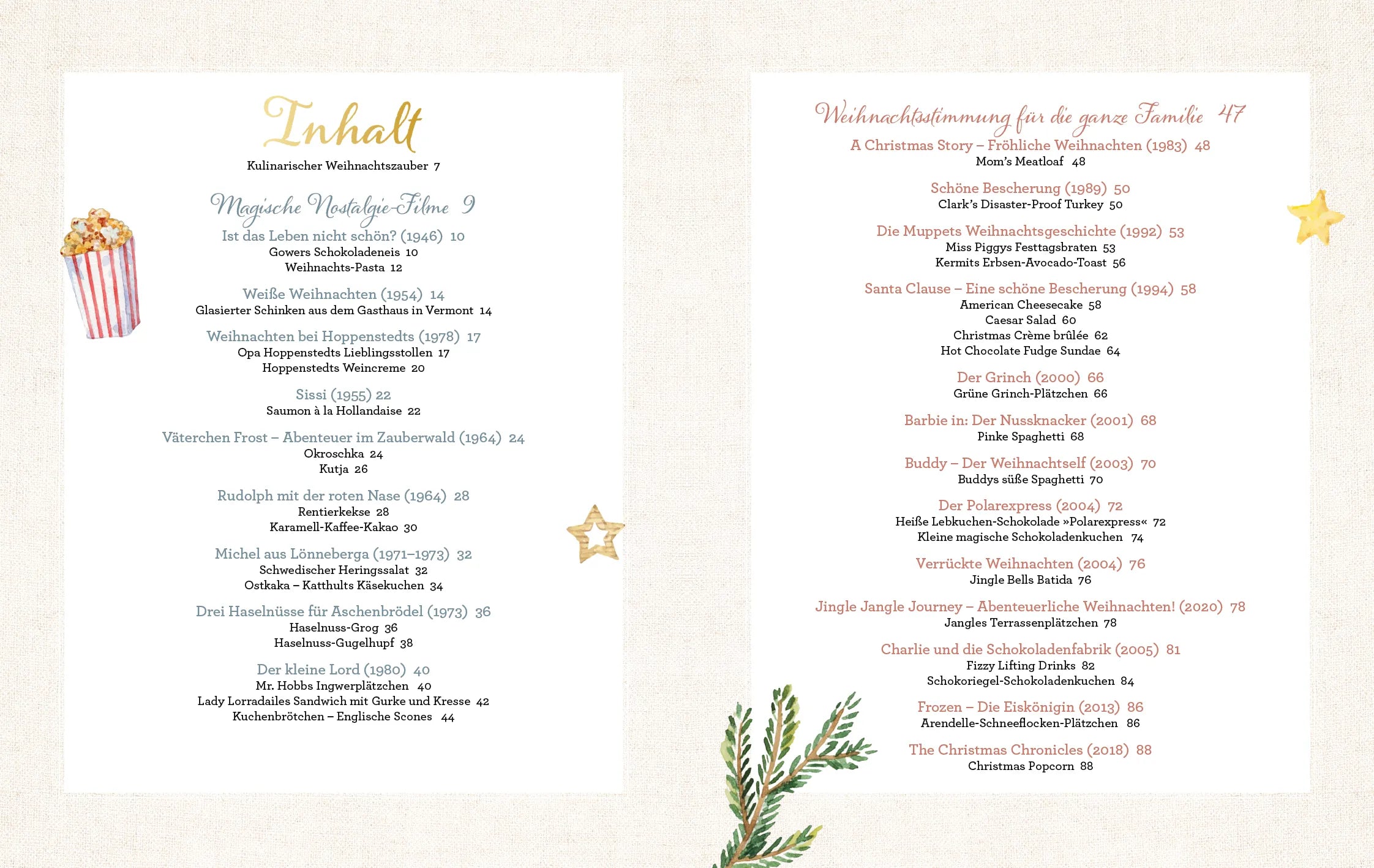 Innenansicht von 'Cooking for Christmas' - Gebundene Ausgabe