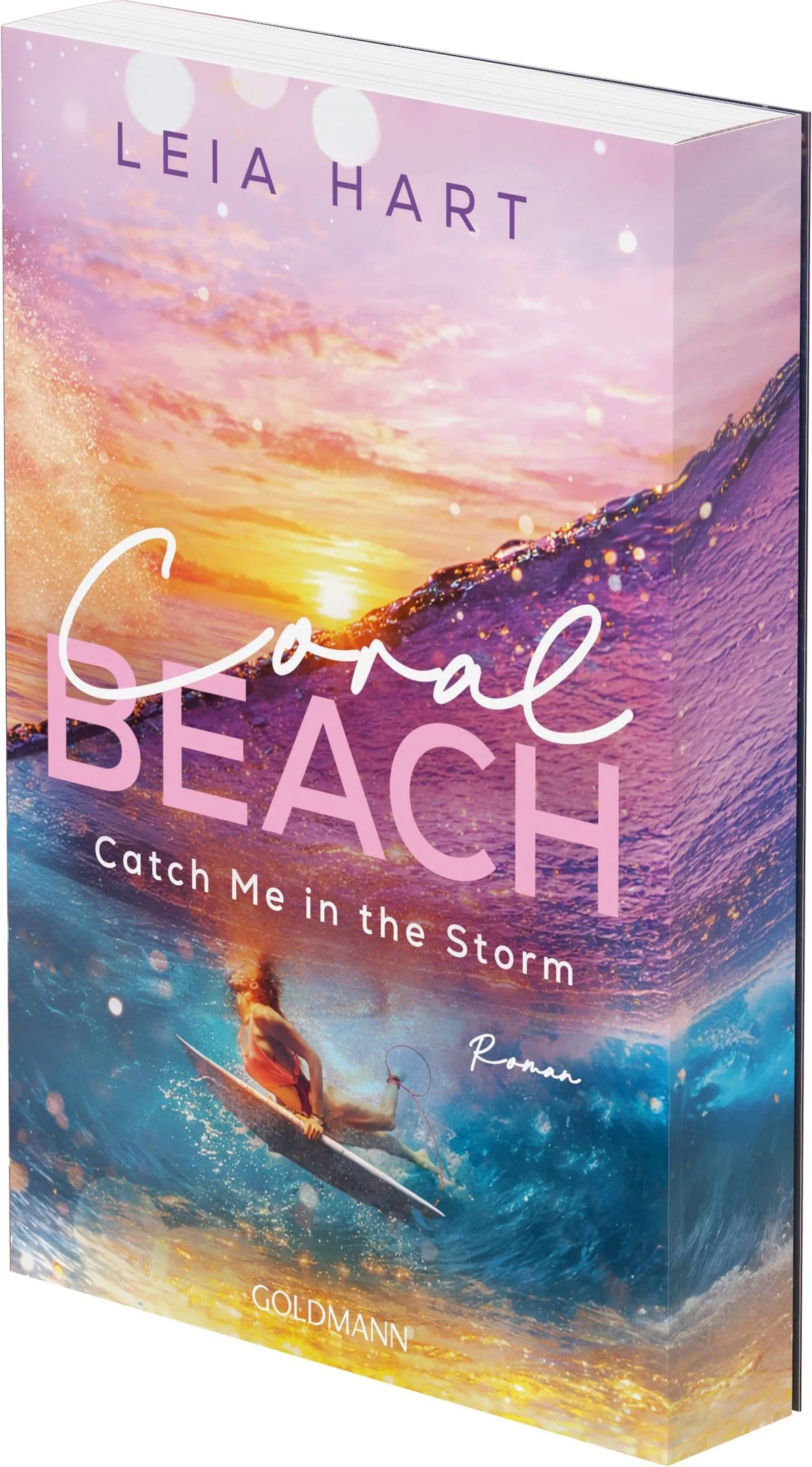 Cover: Coral Beach - Catch Me in the Storm (Paperback) von Leia Hart