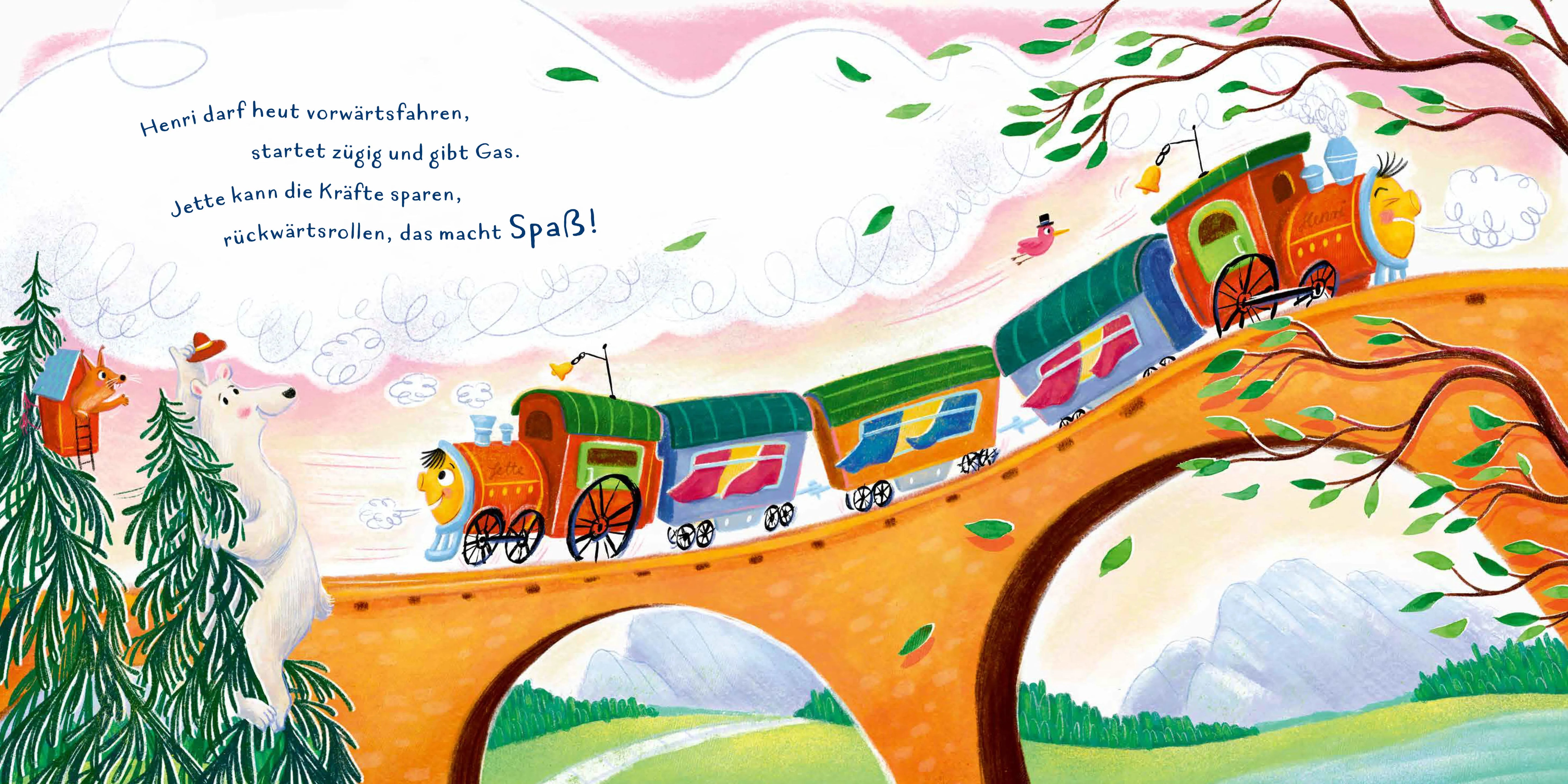 Produktansicht: Henri-Jette-Sausebahn (Gebundene Ausgabe)