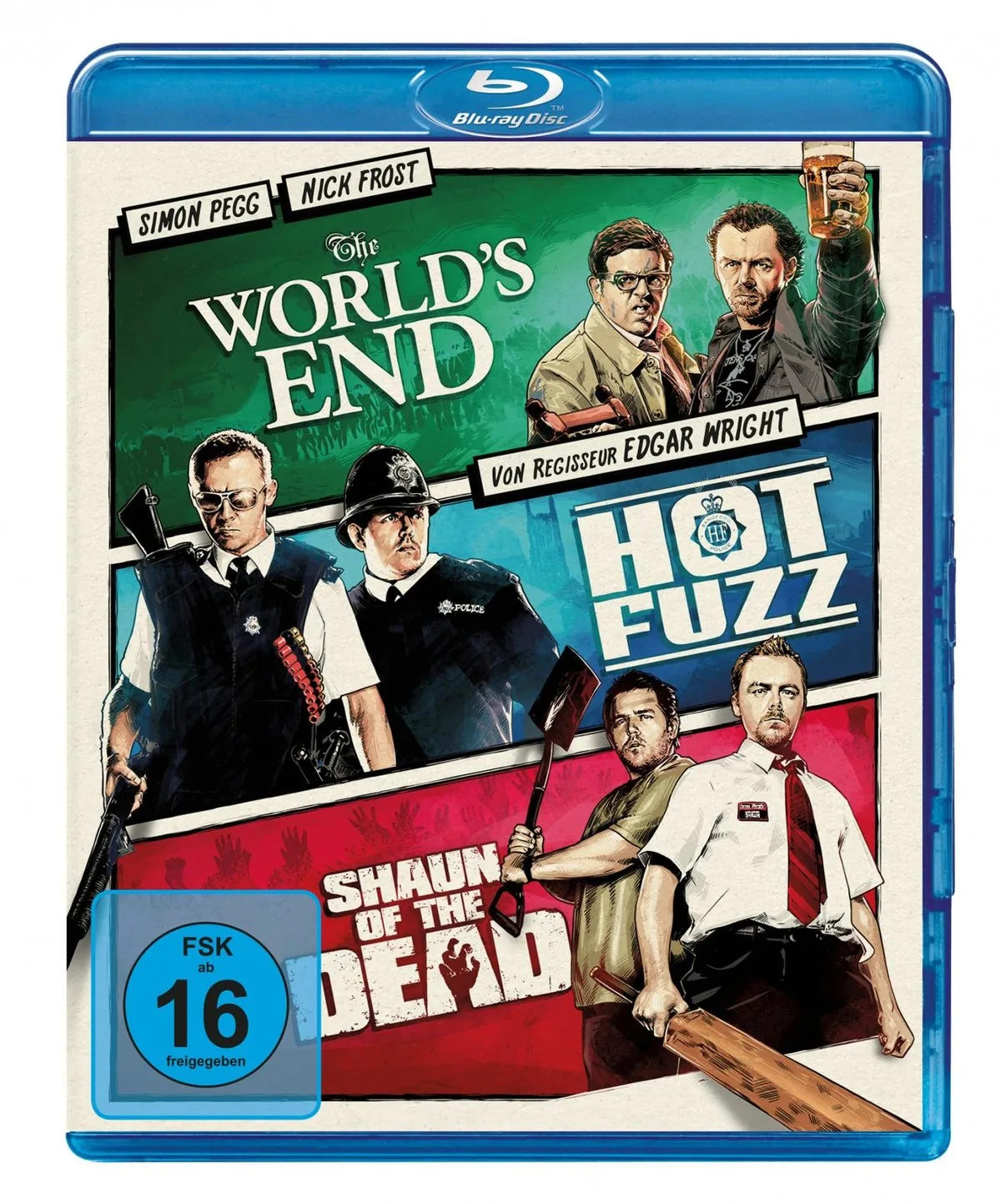 Cornetto Trilogie - Blu-ray Disc