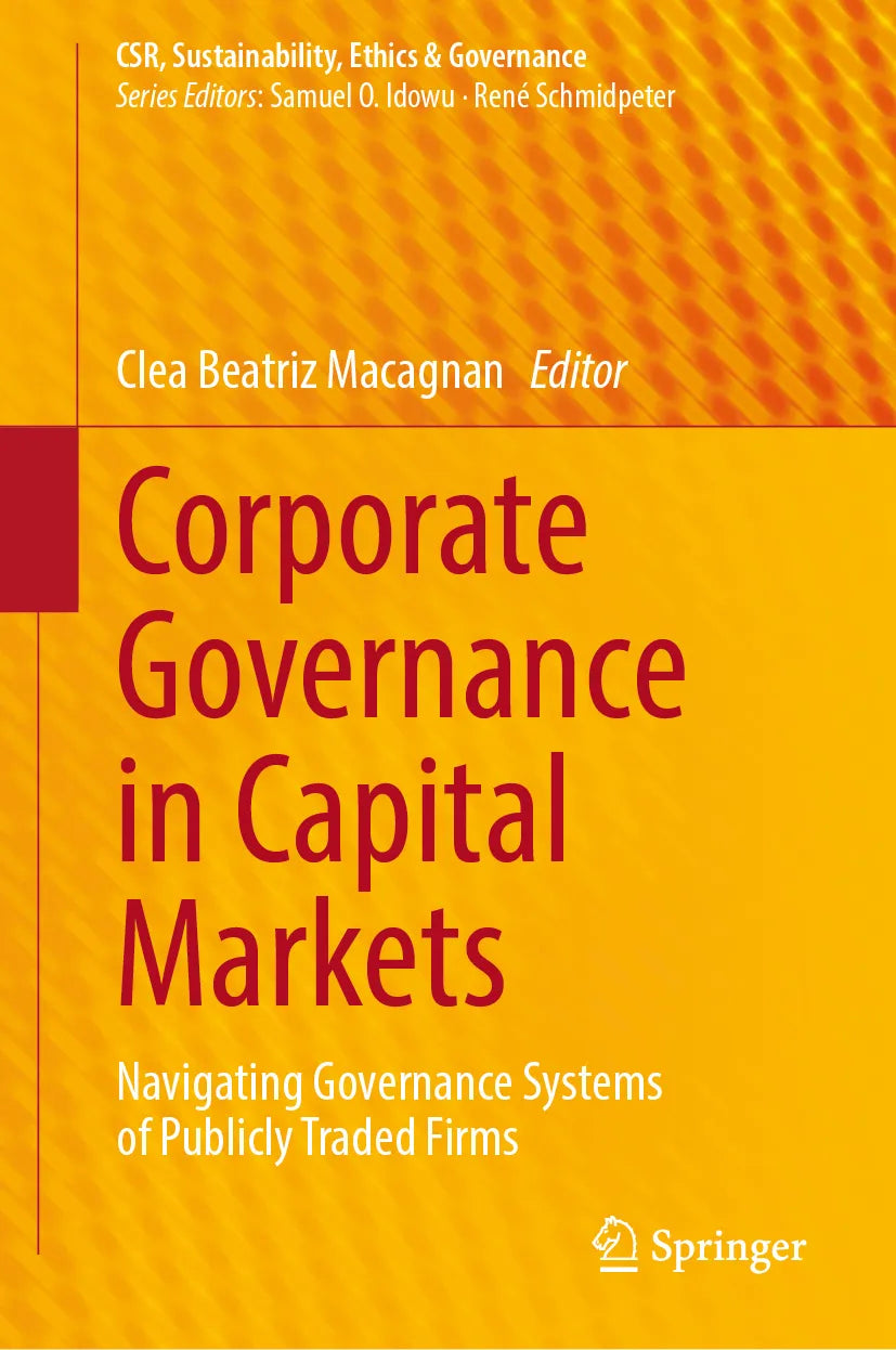 Cover: Corporate Governance in Capital Markets (E-Book)