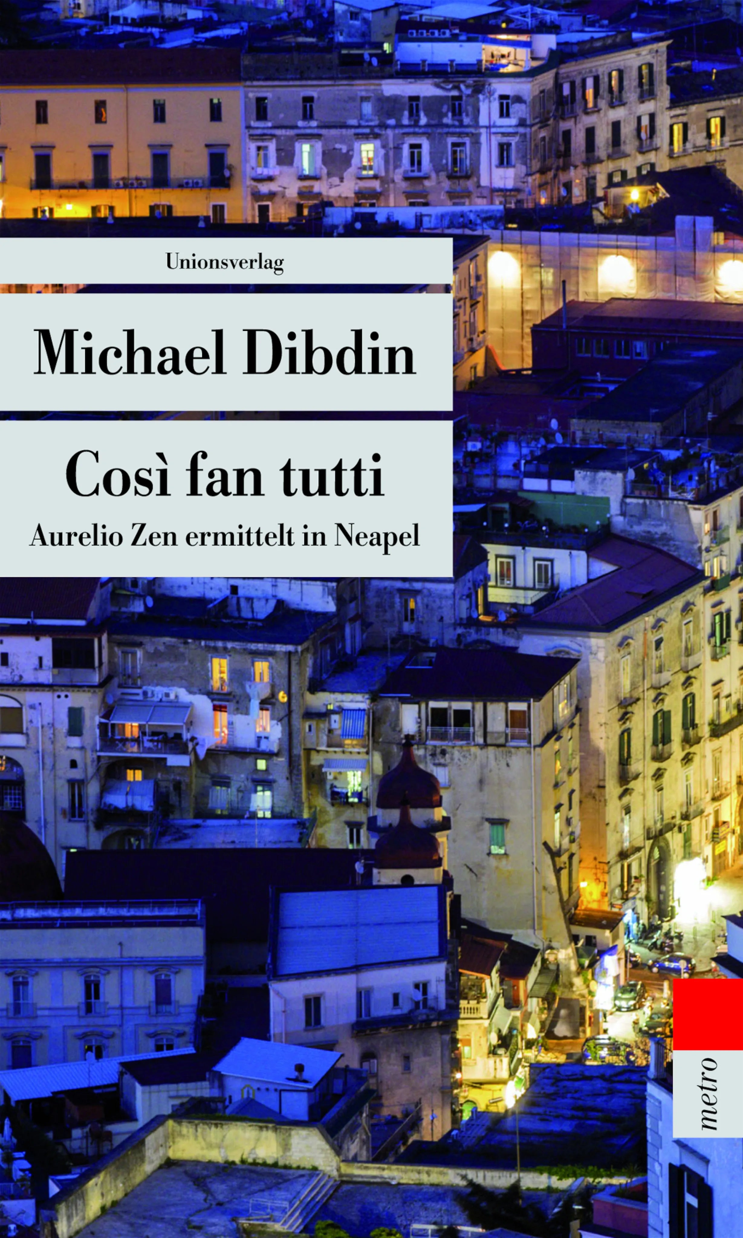 Buchcover von 'Così fan tutti' - Taschenbuch von Michael Dibdin