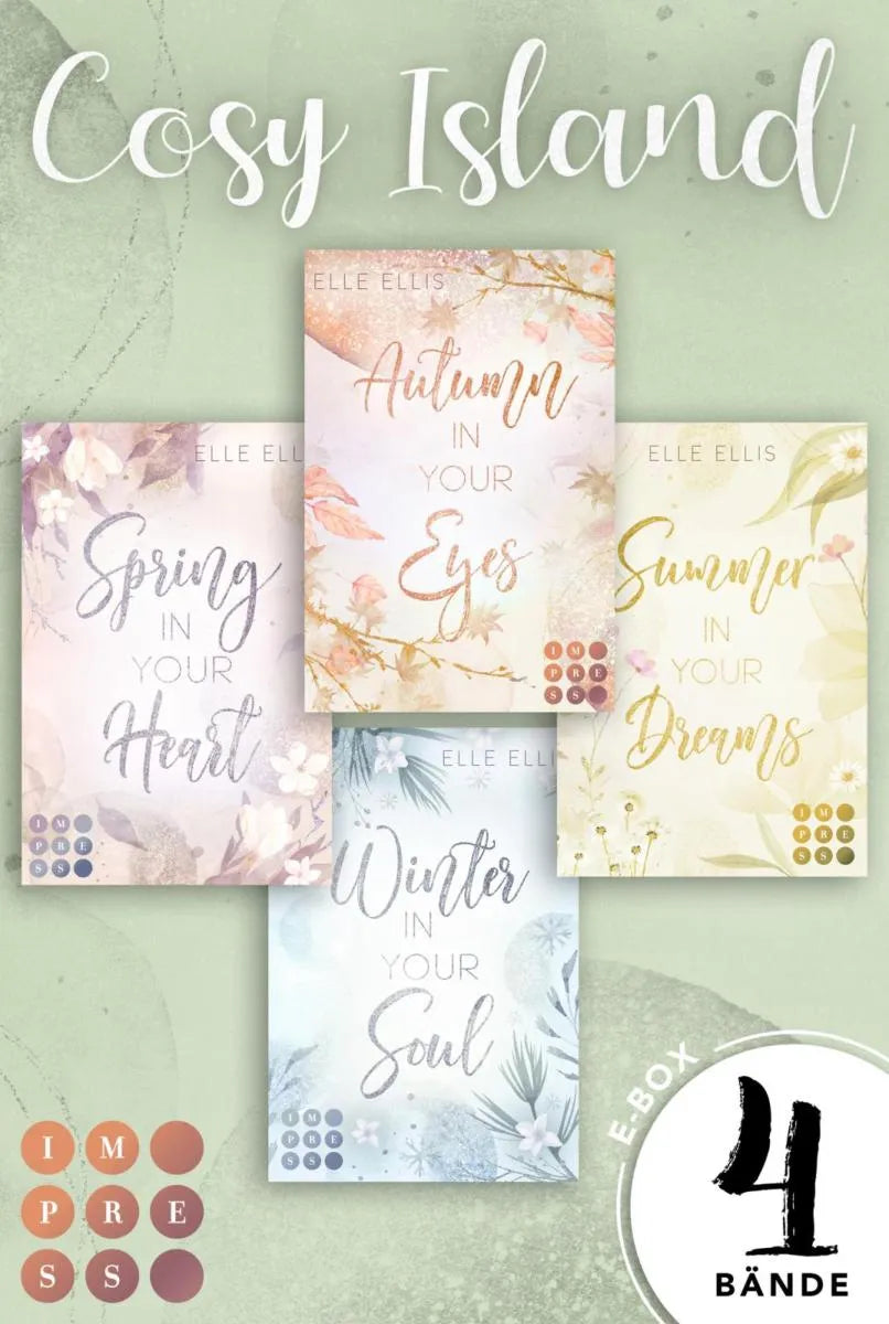 Cover: Cosy Island: 4 Bände in einem Bundle! (E-Book) von Elle Ellis