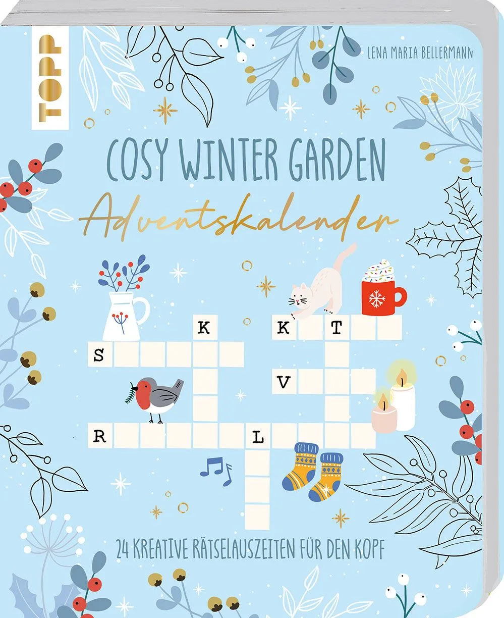 Cover: Cosy Winter Garden Adventskalender (Hardcover) von Lena Maria Bellermann