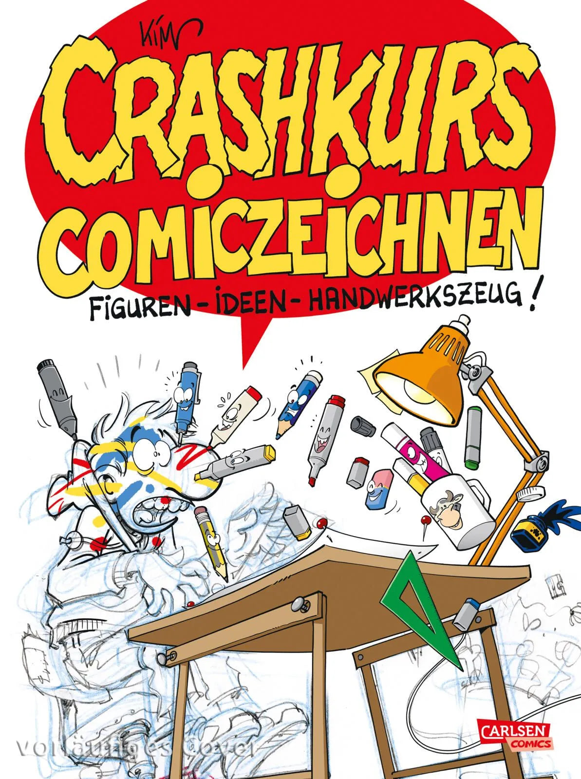 Cover: Crashkurs Comiczeichnen (Taschenbuch) von Kim Schmidt