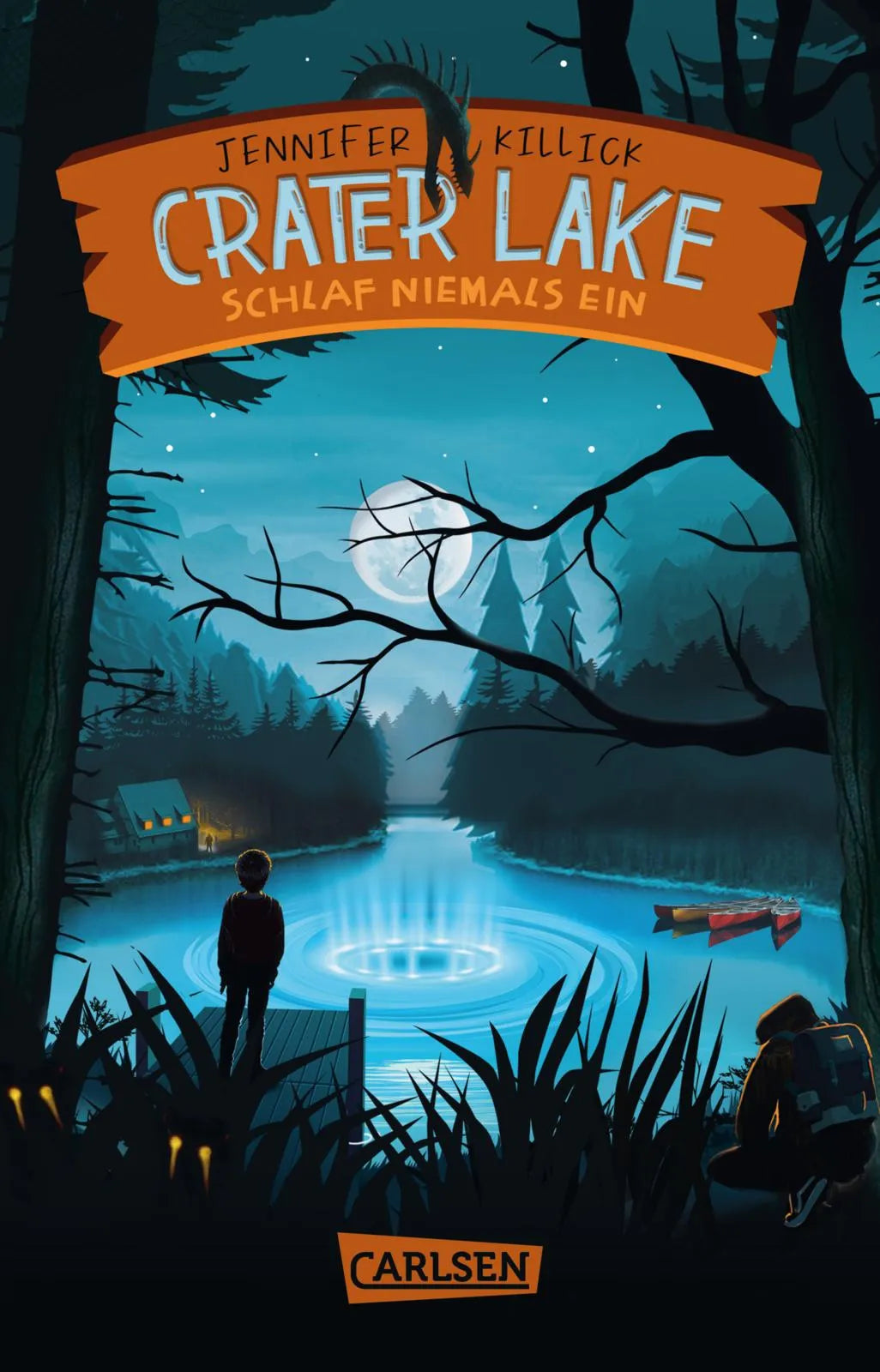 Buchcover von 'Crater Lake: Schlaf NIEMALS ein' - Taschenbuch von Jennifer Killick