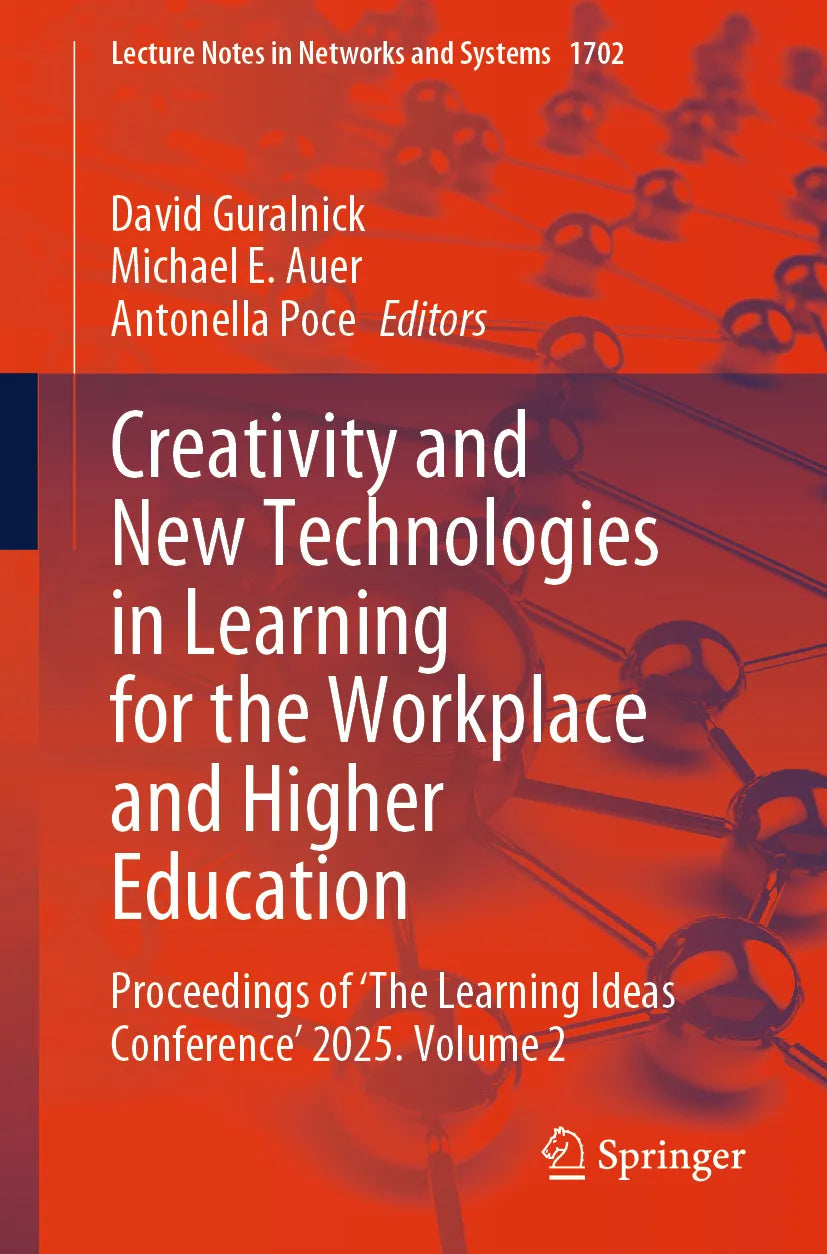 Cover: Creativity and New Technologies in Learning for the Workplace and Higher Education (E-Book)