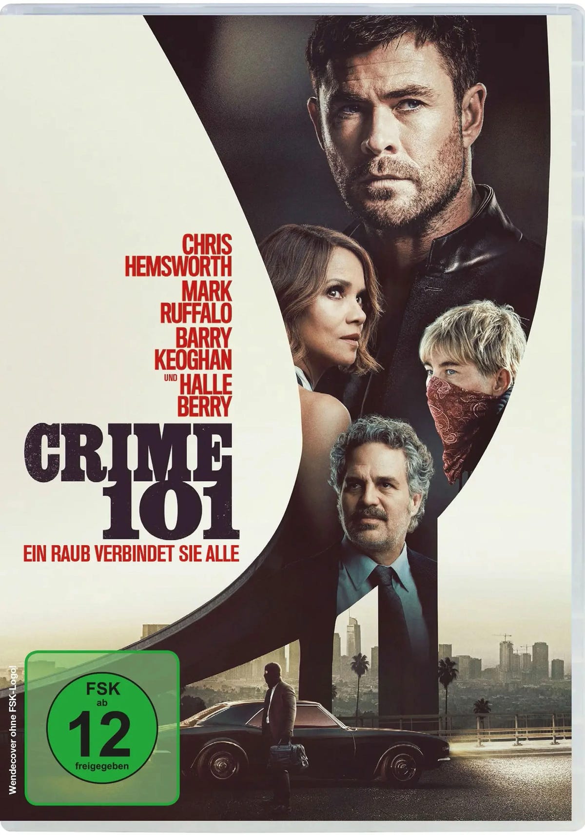 DVD-Cover: Crime 101. Regie: Bart Layton