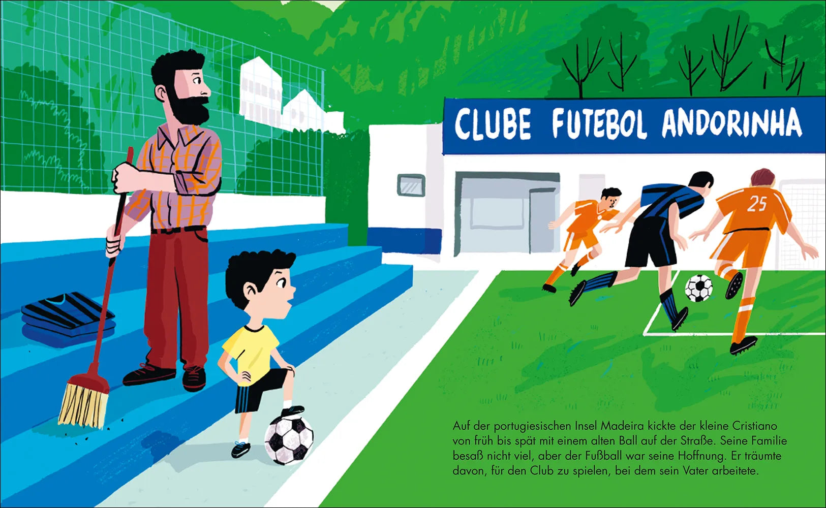 Detailansicht: Cristiano Ronaldo – Little People, BIG DREAMS (Hardcover)