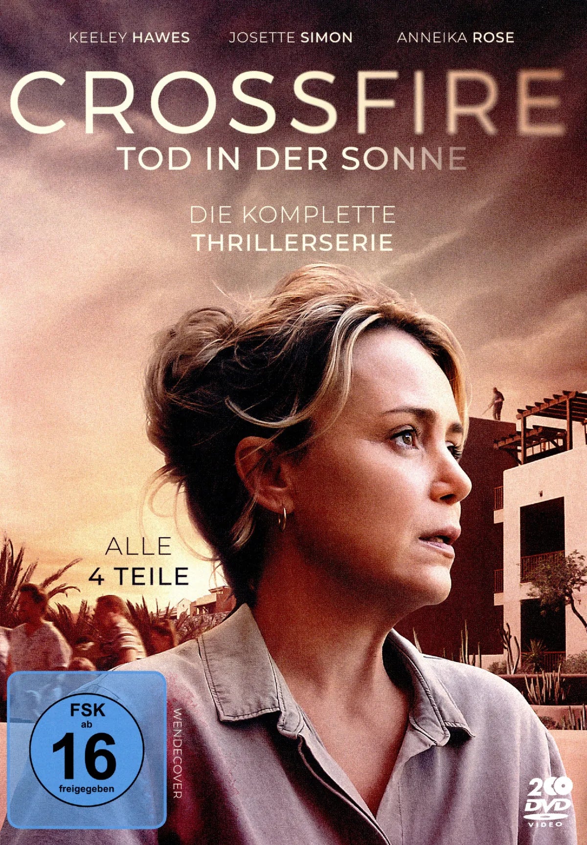 Crossfire - Die komplette Thriller-Miniserie in - DVD