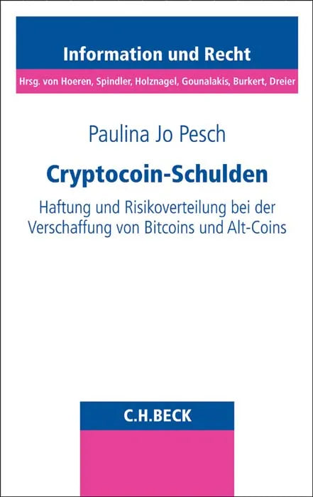 Buchcover von 'Cryptocoin-Schulden' - Taschenbuch von Paulina Jo Pesch