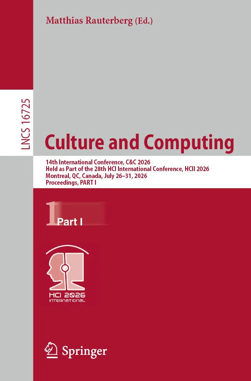 Cover: Culture and Computing (E-Book) von Matthias Rauterberg