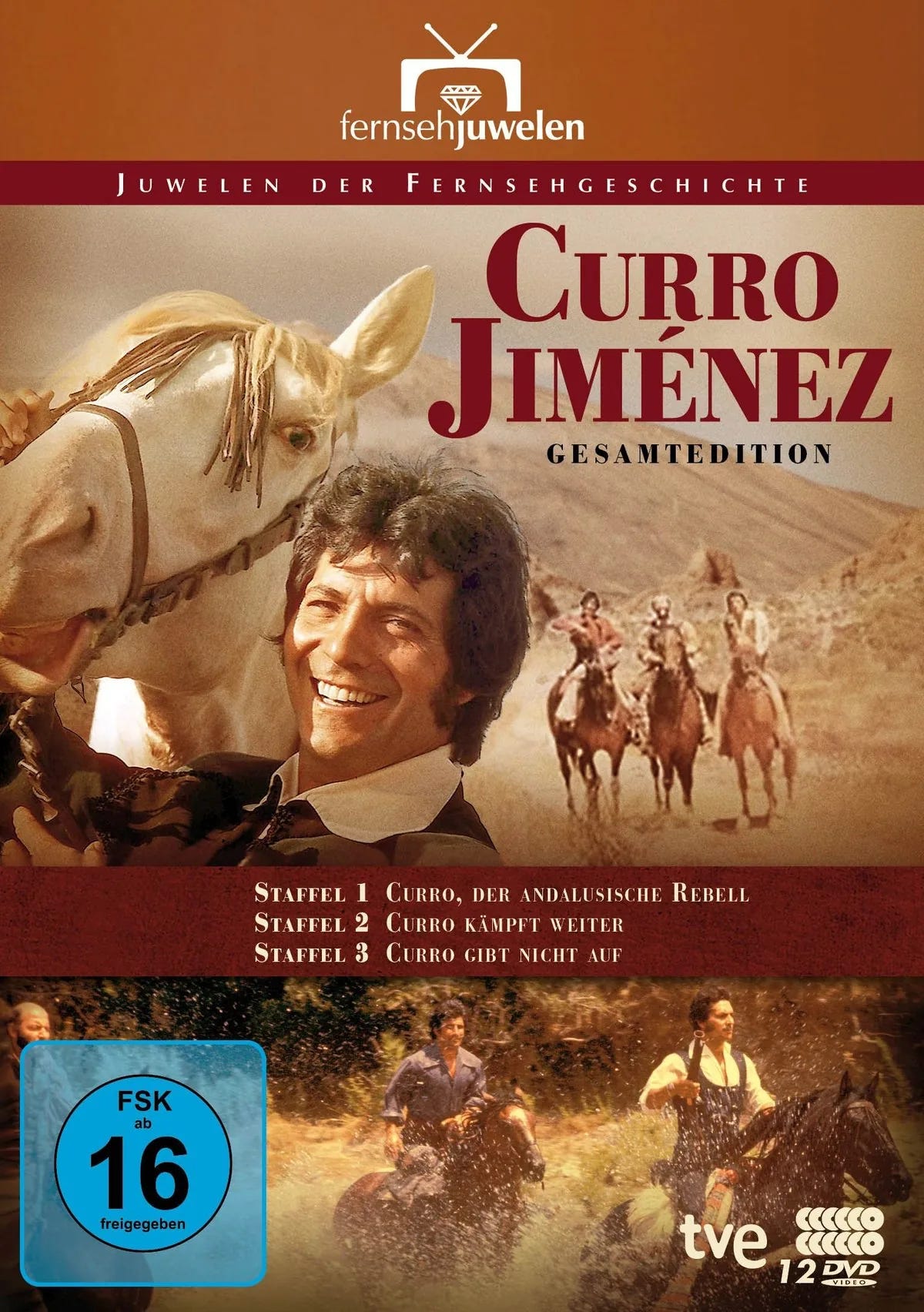 Curro Jiménez: Der andalusische Rebell - Komplet - DVD