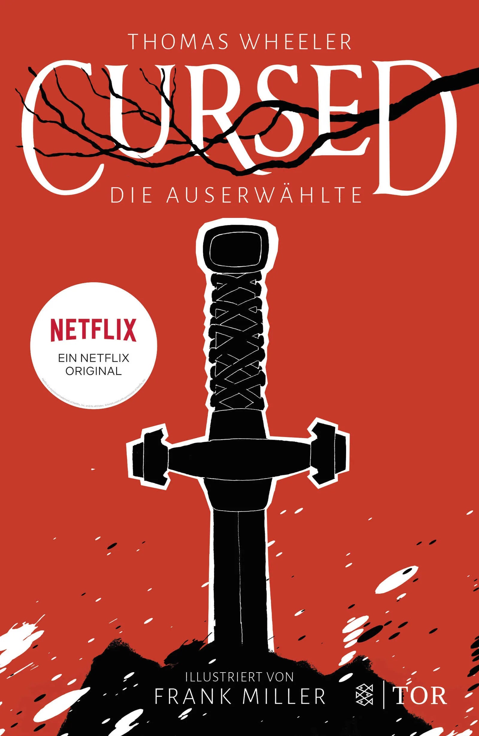 Buchcover von 'Cursed - Die Auserwählte' - Gebundene Ausgabe von Thomas Wheeler