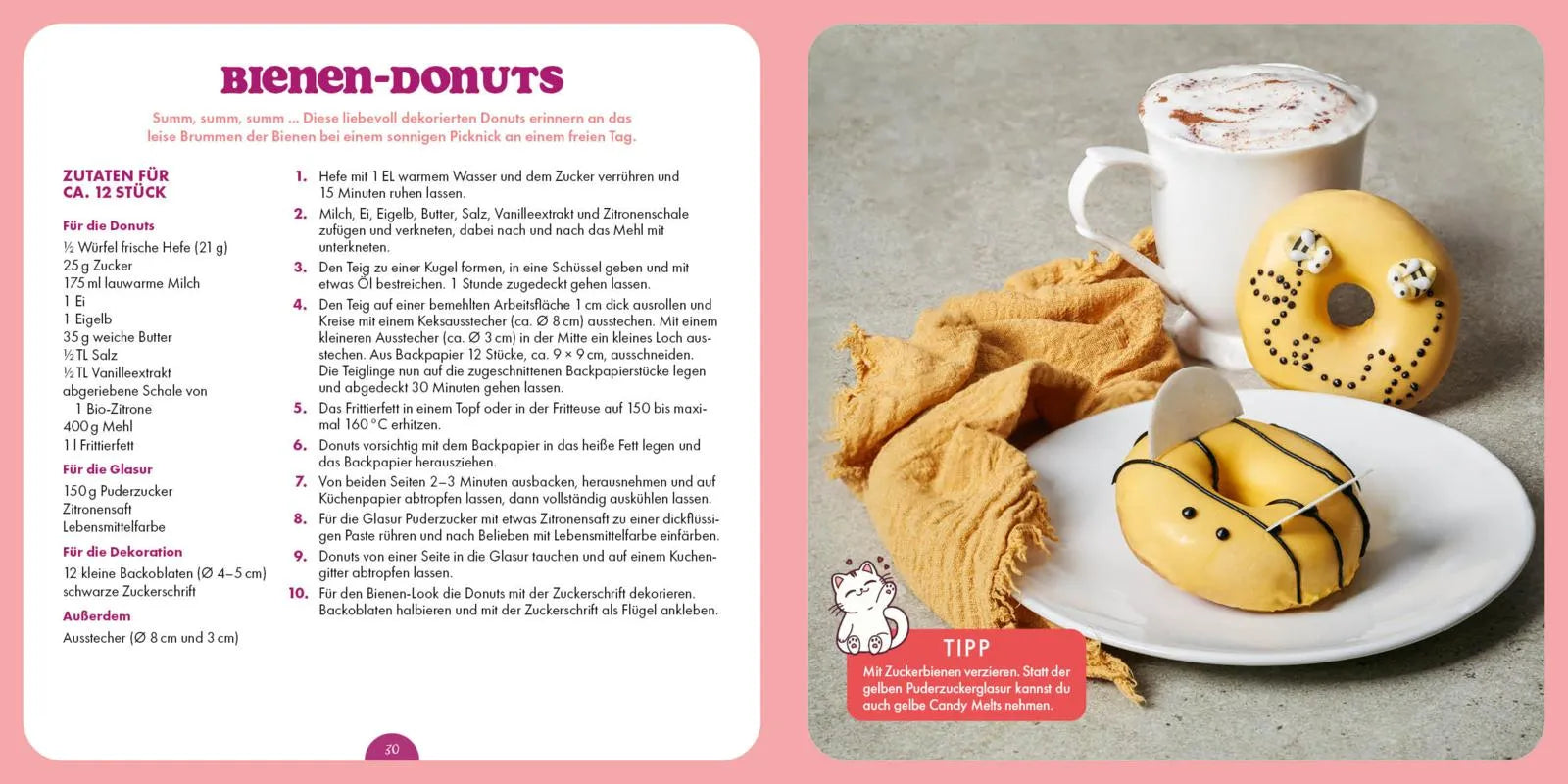 Innenansicht von 'Cute & Cozy Baking' - Taschenbuch