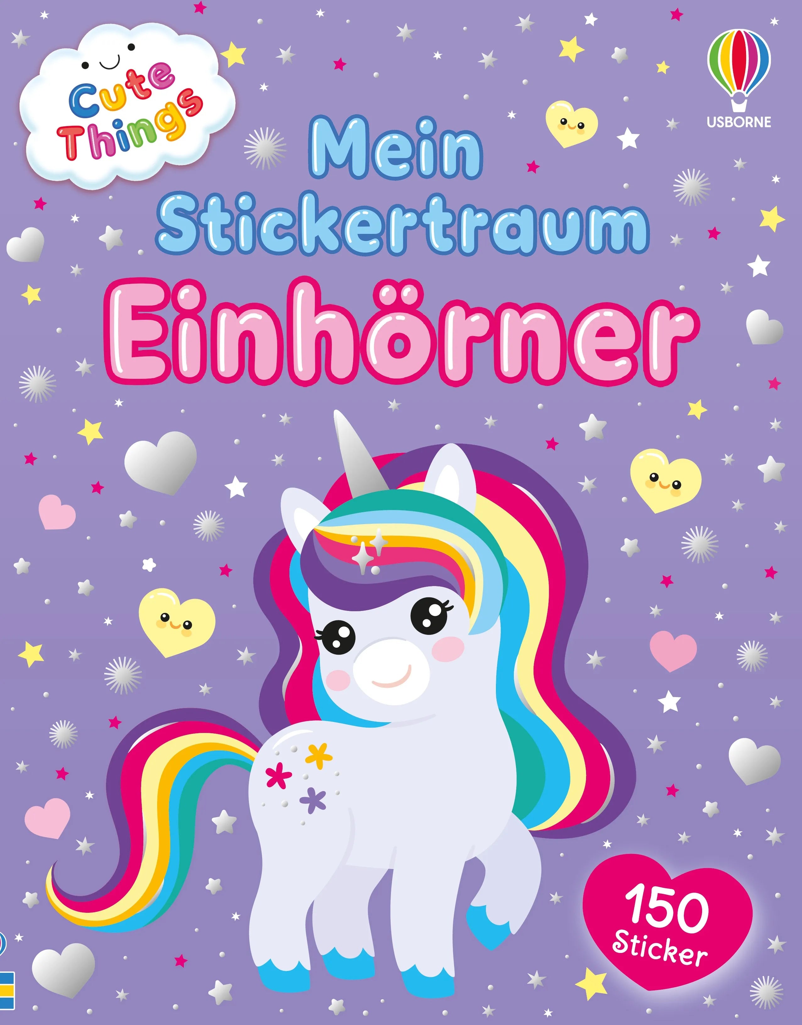 Cover: Cute Things - Mein Stickertraum: Einhörner (Taschenbuch) von Kate Nolan