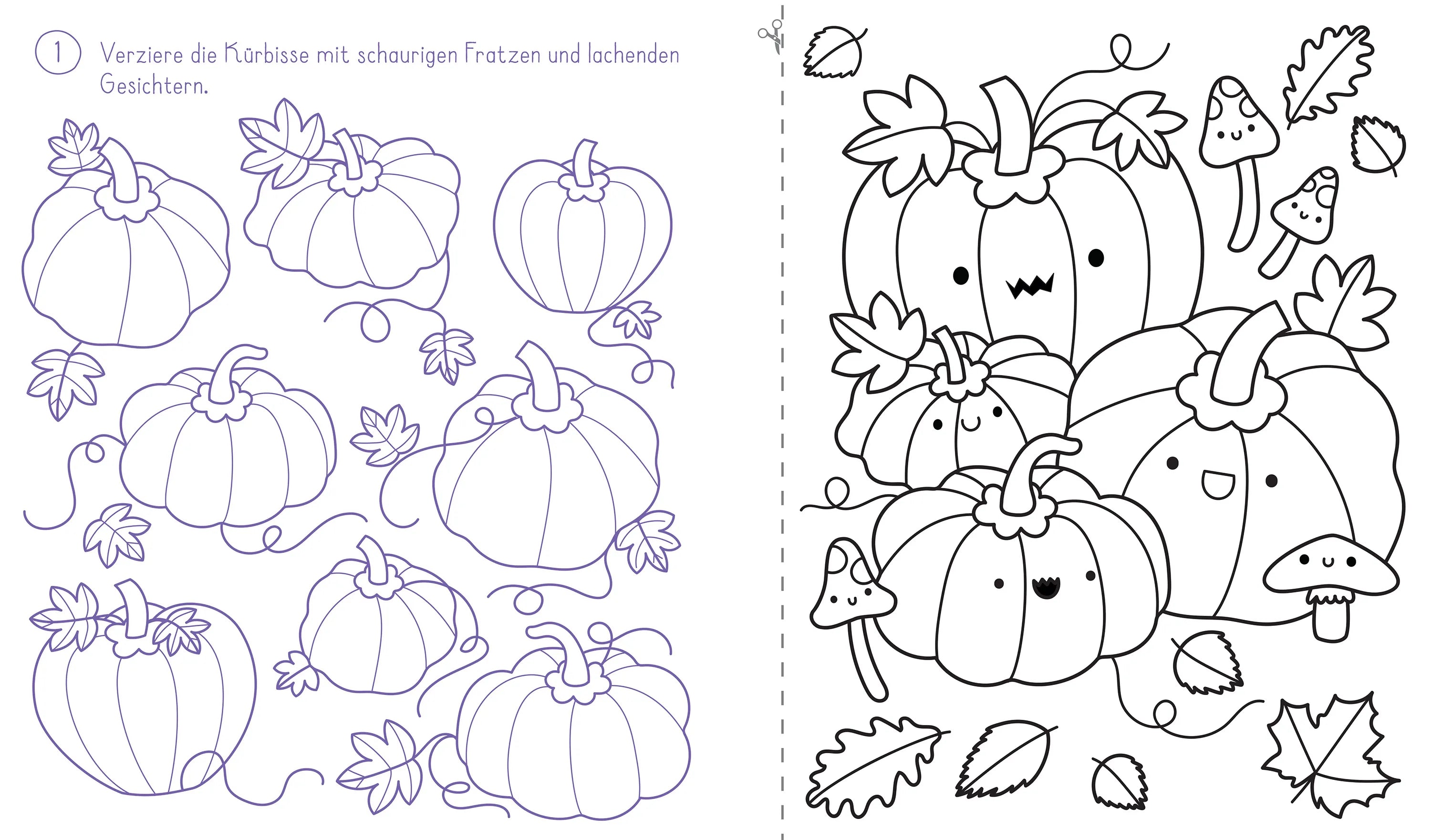 Detailansicht: Cute Things - Süße Fensterbilder Halloween (Taschenbuch)