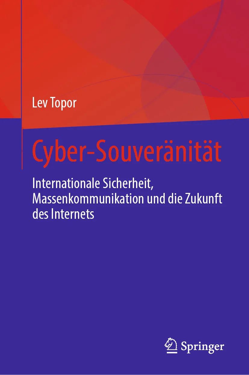 Cover: Cyber-Souveränität (E-Book) von Lev Topor